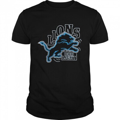 Detroit Lions NFL Bud Light T-Shirt