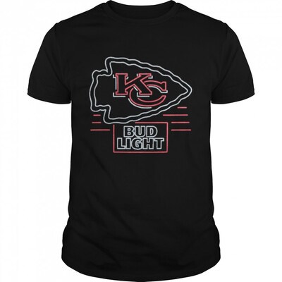 Bud Light T-Shirt Kansas City Chiefs Gift