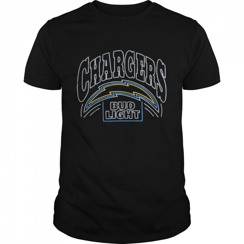 Los Angeles Chargers Bud Light T-Shirt Gift For NFL Fans