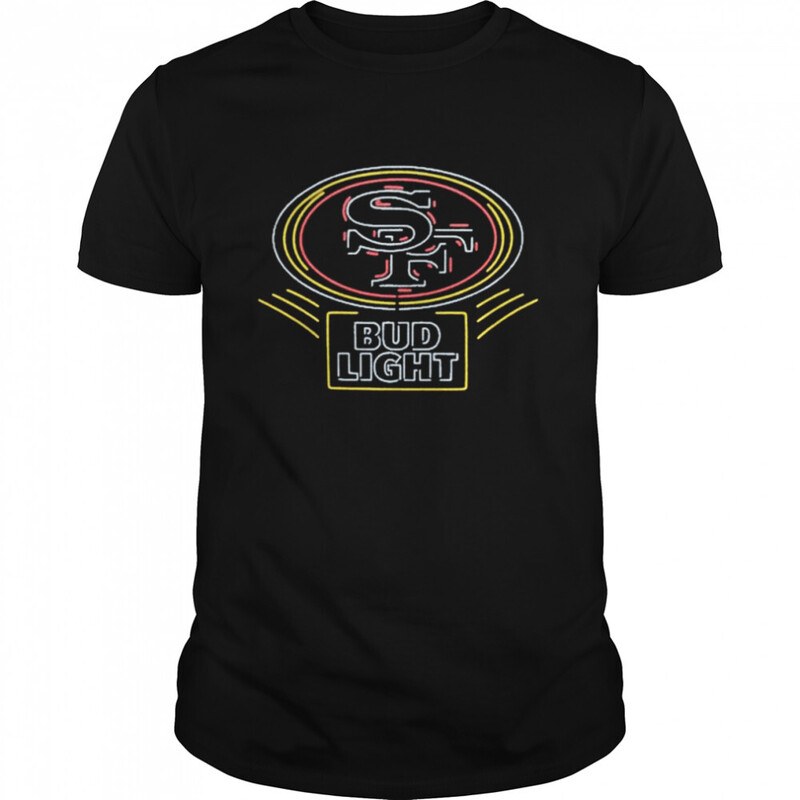Bud Light T-Shirt San Francisco 49ers Gift