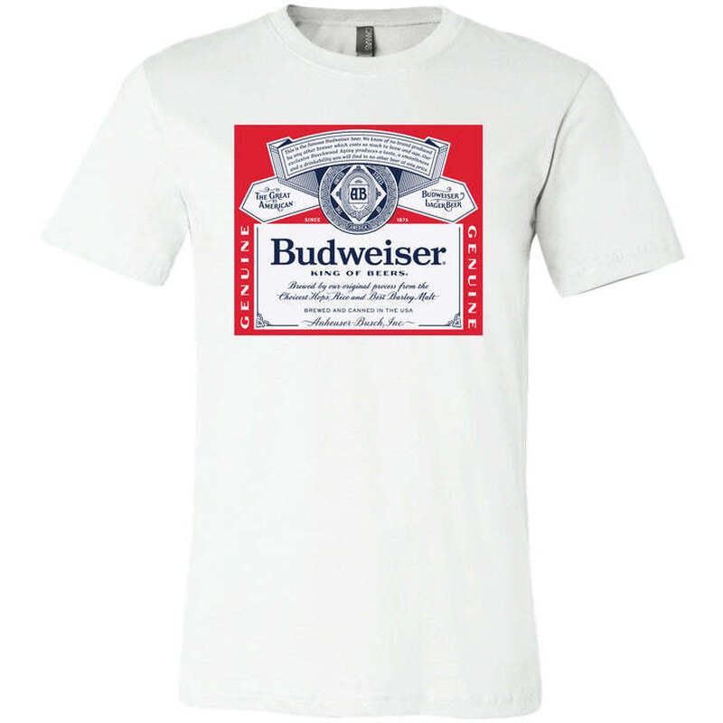 Budweiser T-Shirt Kings Of Beers For Beer Lovers