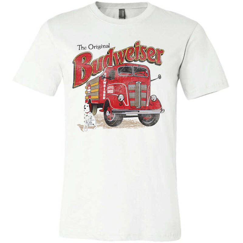 The Original Budweiser T-Shirt Fire Truck