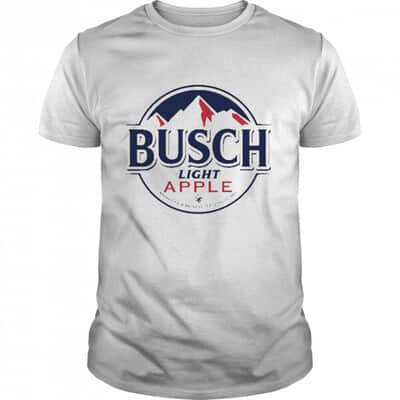 Basic Busch Light Apple T-Shirt For Beer Lovers