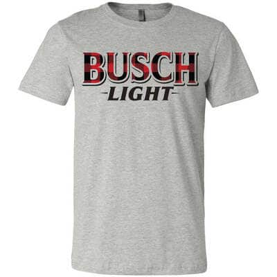 Basic Busch Light Beer T-Shirt Christmas Gift For Beer Lovers