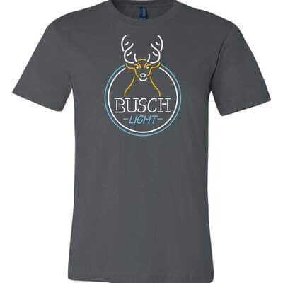 Busch Light T-Shirt Neon Deer