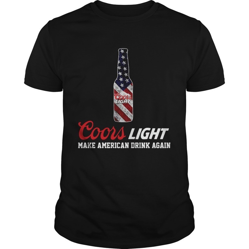 Coors Light Beer Make American Drink Again T-Shirt