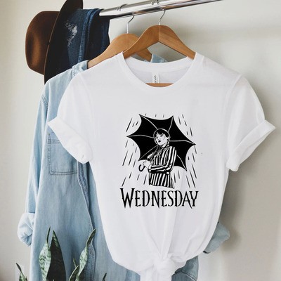 Drawing Wednesday Addams T-Shirt