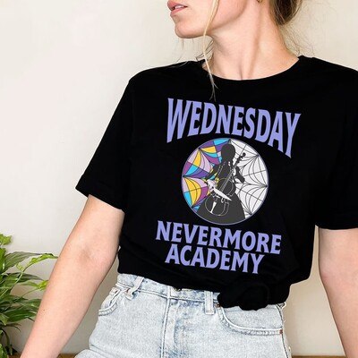 Wednesday Addams Nevermore Academy T-Shirt