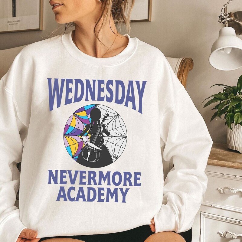Wednesday Addams Nevermore Academy T-Shirt