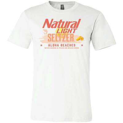 Cool Natural Light Seltzer Aloha Beaches Shirt