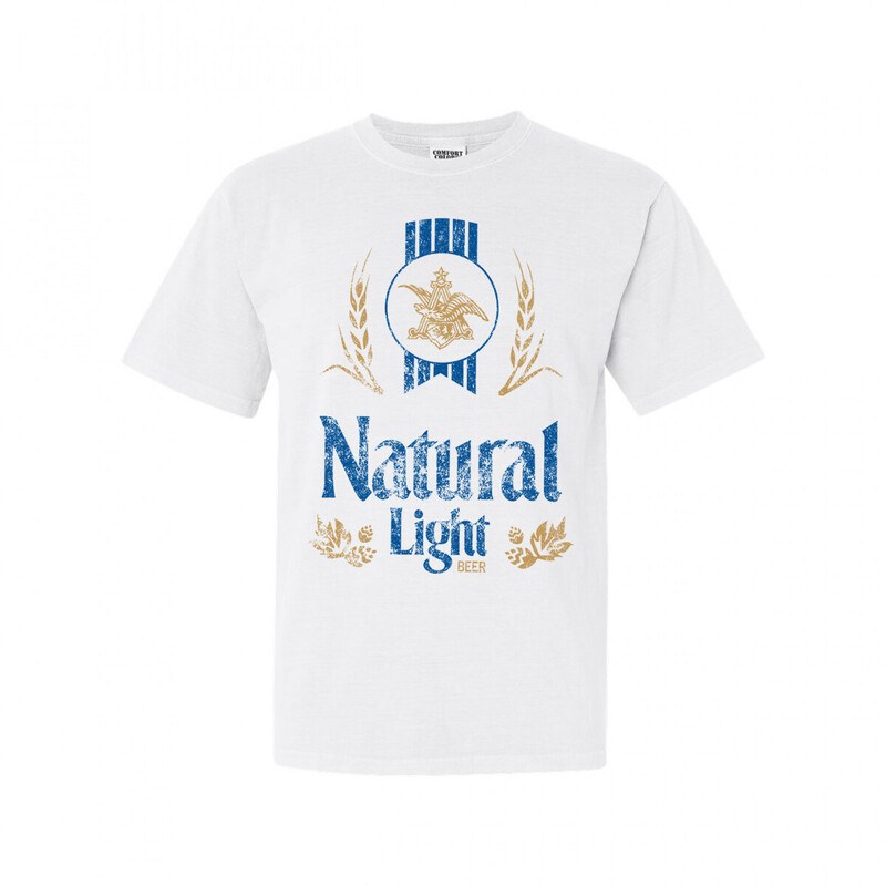 Vintage Natural Light Shirt For Beer Lovers