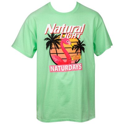 Vintage Flamingo Natural Light Naturdays Shirt