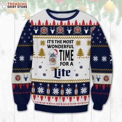It’s The Most Wonderful Time For A Miller Lite Ugly Sweater