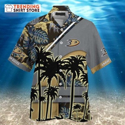 Palm Island Anaheim Ducks Hawaiian Shirt