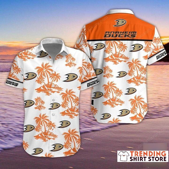 Classic Anaheim Ducks Hawaiian Shirt Gift For Hockey Lovers