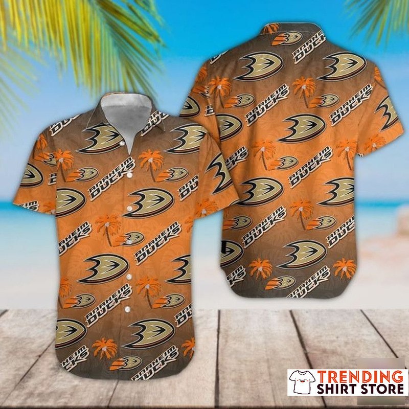 Anaheim Ducks Hawaiian Shirt For Hockey Fans