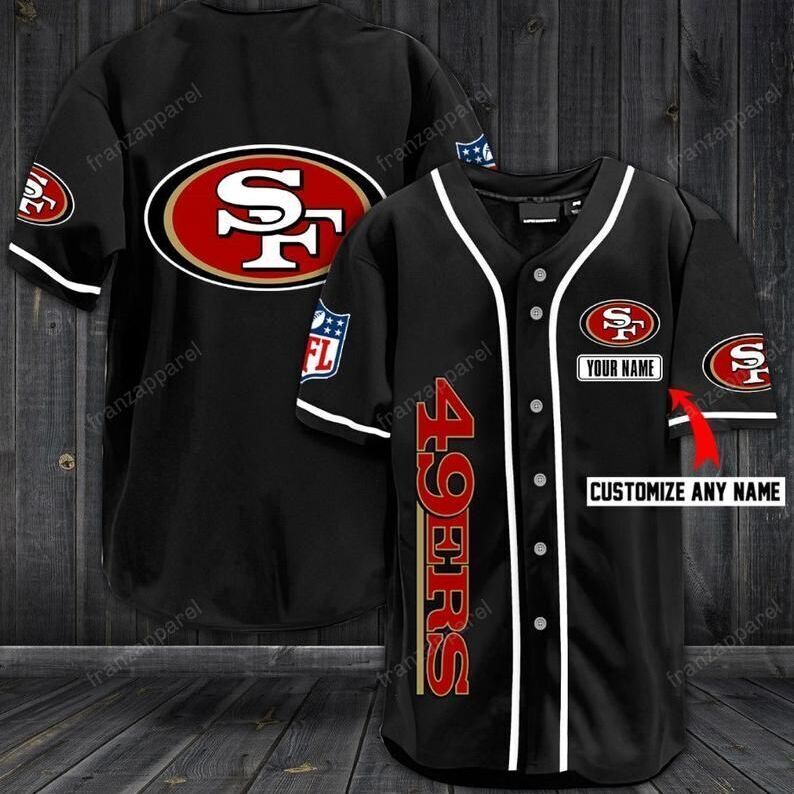 Personalized 49ers Jersey Customized Name Baseball Jersey