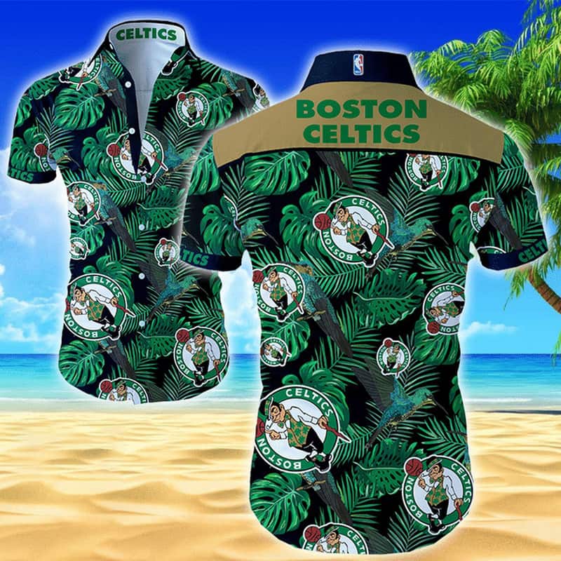 Boston Celtics Hawaiian Shirt Beach Lovers Gift