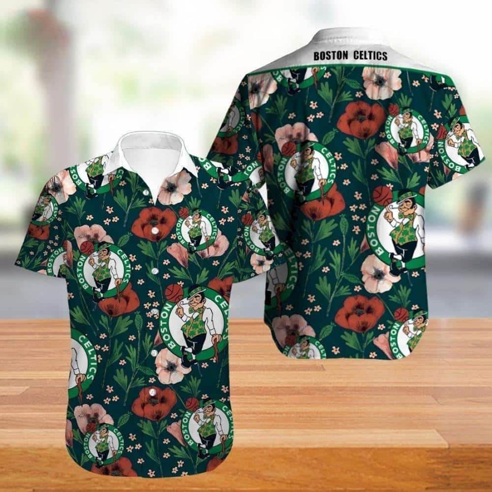 Vintage Boston Celtics Hawaiian Shirt Best Beach Gift - Shibtee Clothing