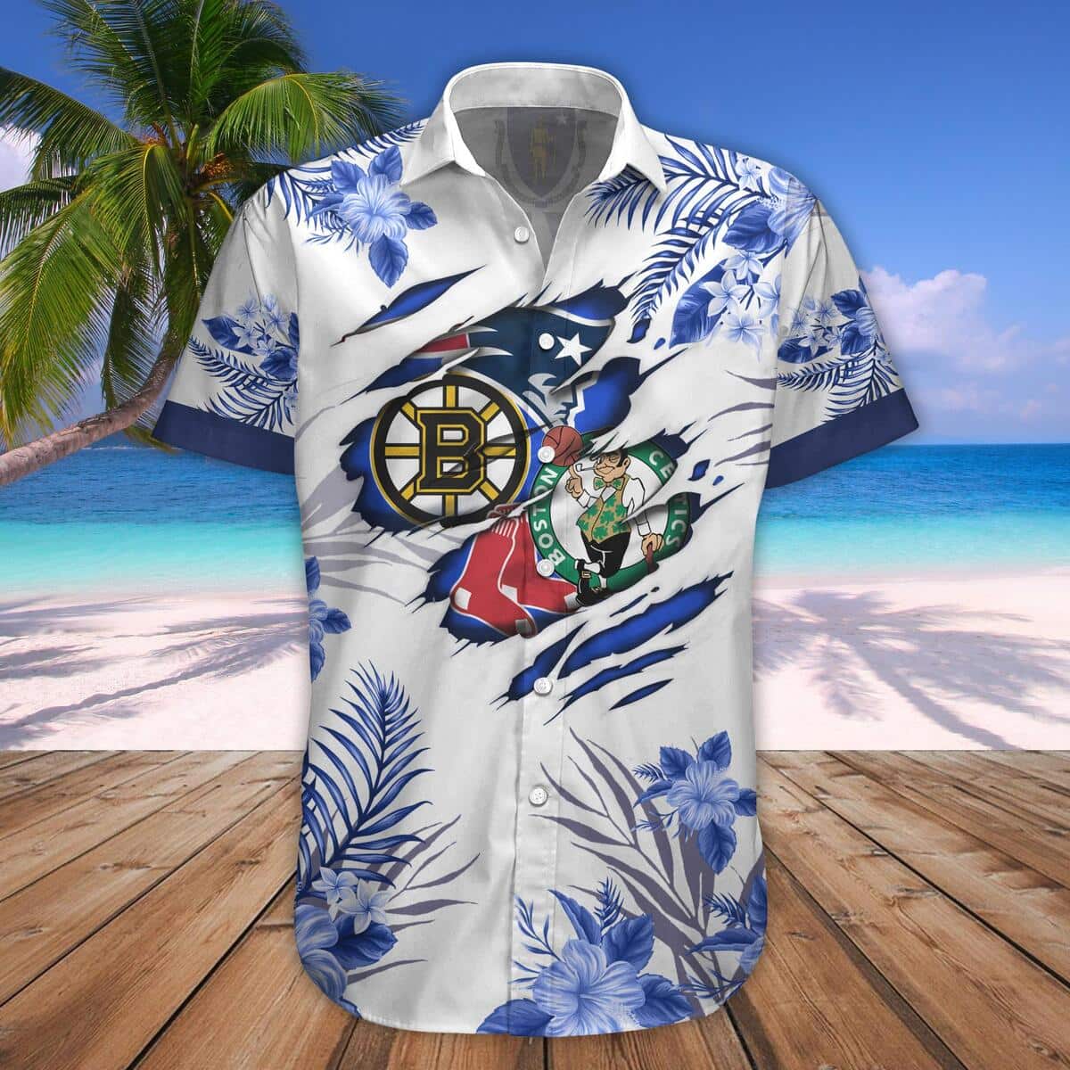 Boston Celtics Hawaiian Shirt For Summer Lovers