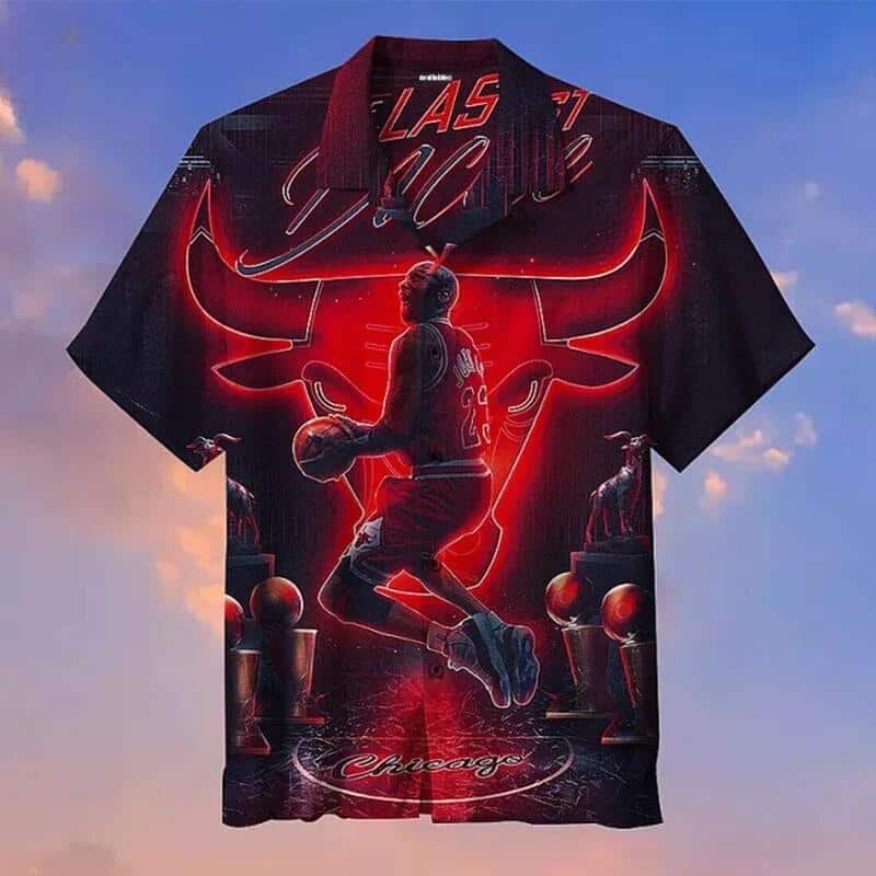 Michael Jordan Chicago Bulls Hawaiian Shirt Gift For Basketball Lovers