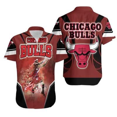 Michael Jordan Chicago Bulls Hawaiian Shirt