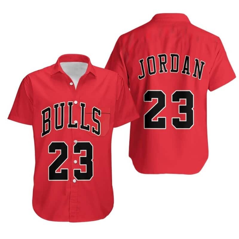 Michael Jordan Chicago Bulls Hawaiian Shirt Best Basketball Gift