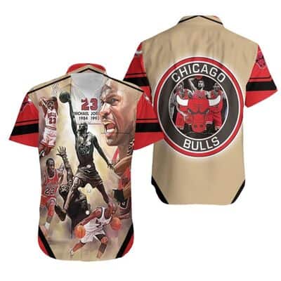 Legend Michael Jordan Chicago Bulls Hawaiian Shirt
