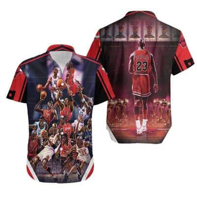 Chicago Bulls Hawaiian Shirt Michael Jordan 23 Best Basketball Gift