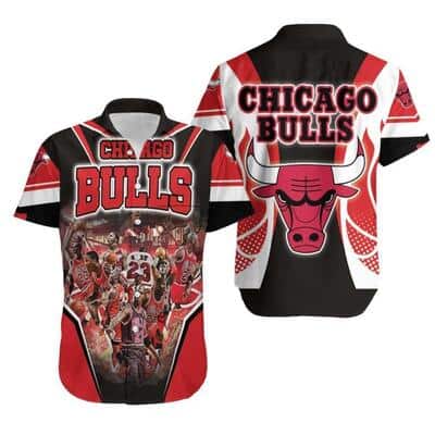 Chicago Bulls Hawaiian Shirt Gift For Basketball Lovers