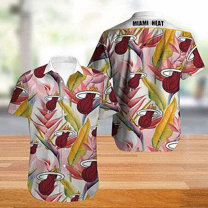 Miami Heat Hawaiian Shirt Gift For Basketball Fans