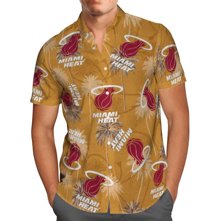Miami Heat Hawaiian Shirt Gift For Basketball Players