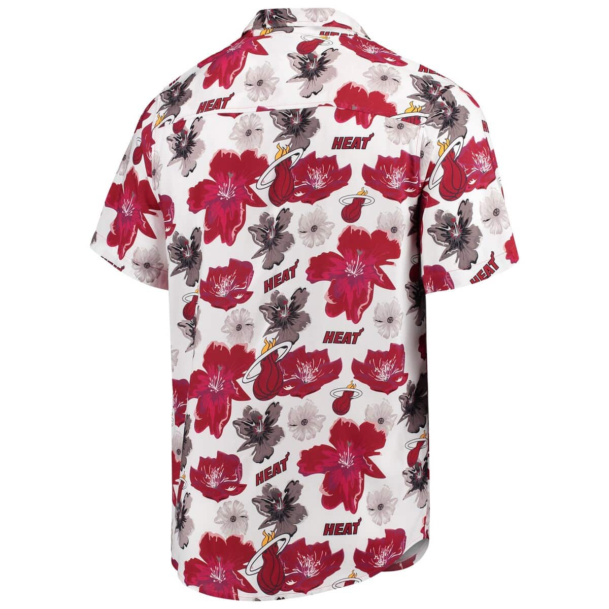 NBA Miami Heat Hawaiian Shirt Hibiscus Flower For Summer Lovers