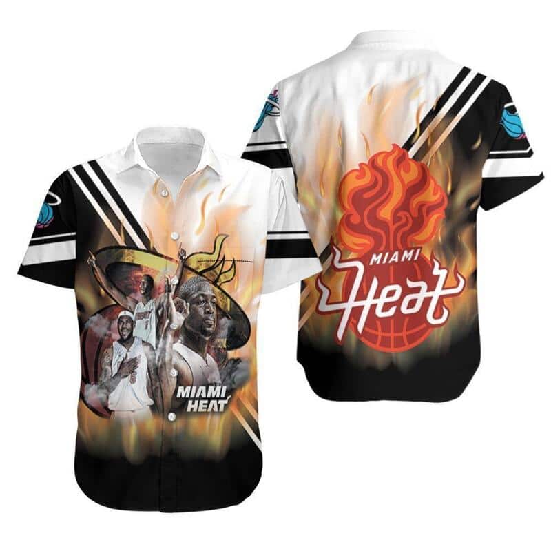 NBA Miami Heat Hawaiian Shirt For Basketball Lovers