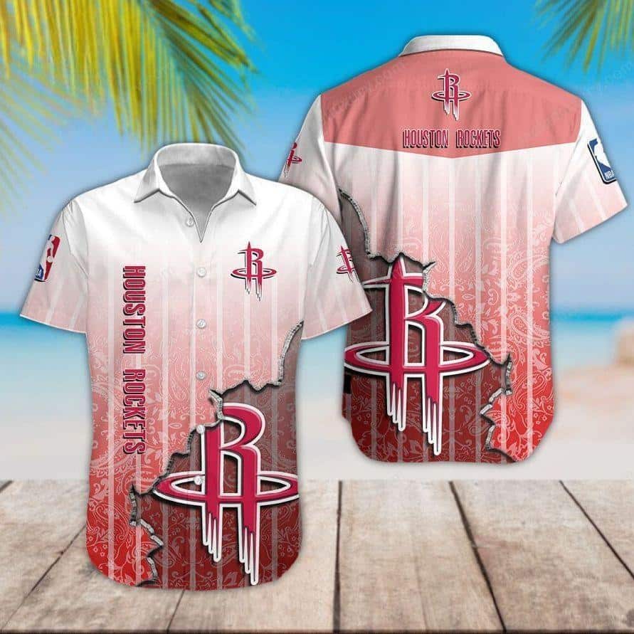 NBA Houston Rockets Hawaiian Shirt Gift For Basketball Lovers