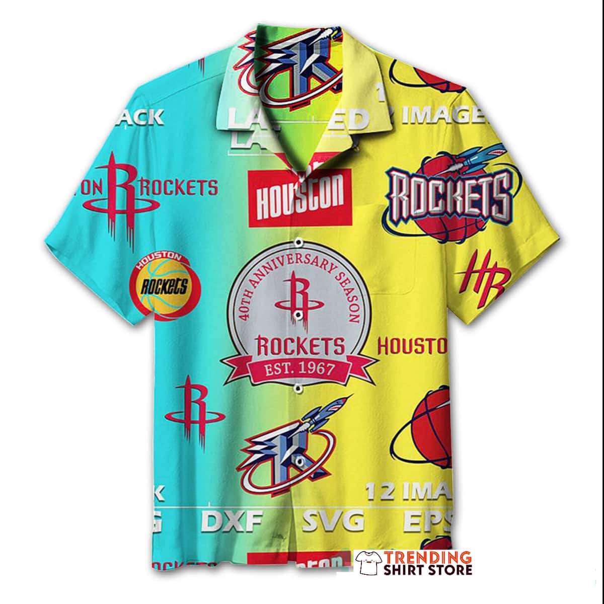 Cool Houston Rockets Hawaiian Shirt Beach Lovers Gift