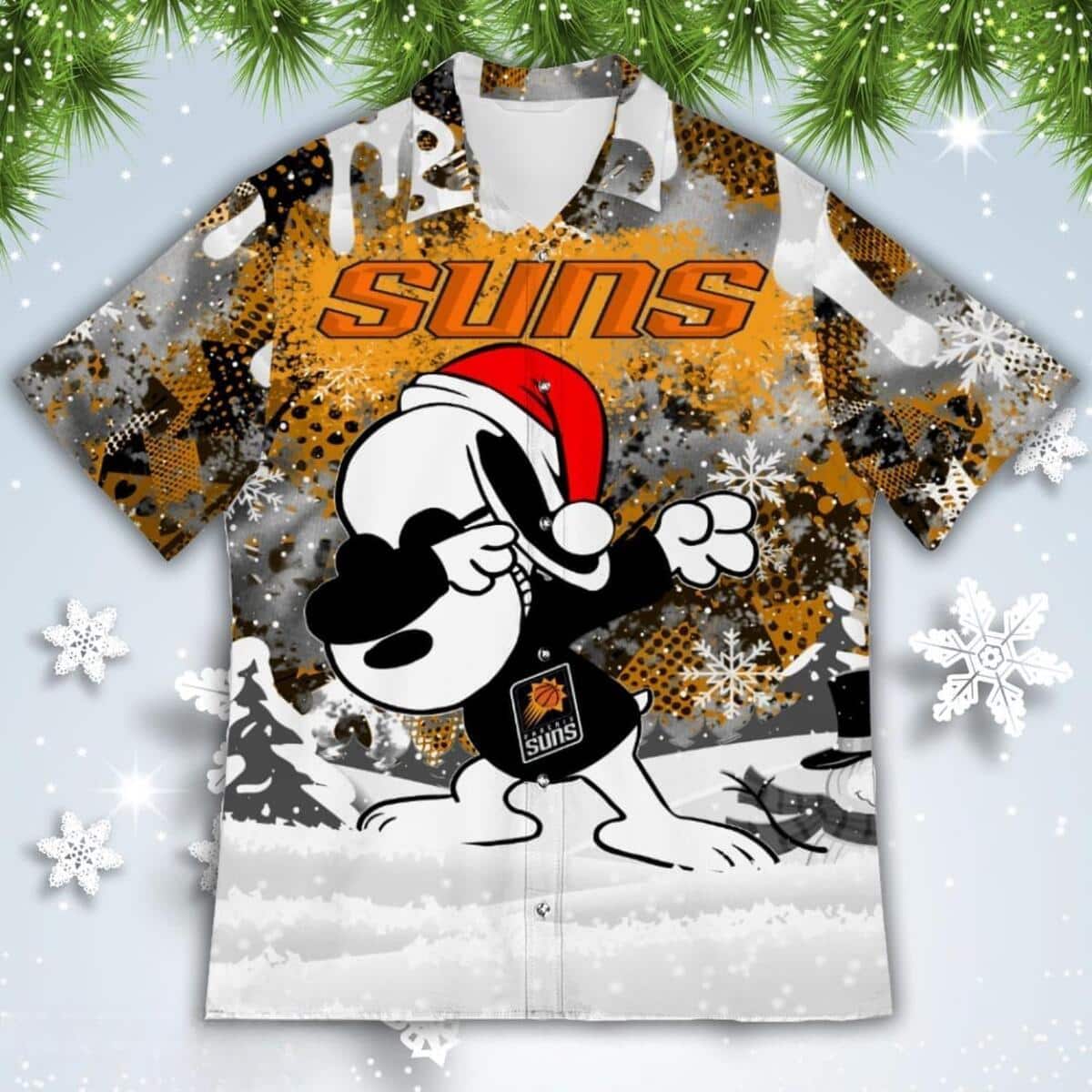Funny Snoopy Phoenix Suns Hawaiian Shirt Beach Lovers Gift