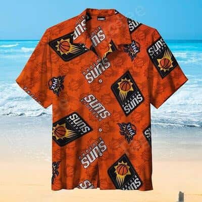 Phoenix Suns Hawaiian Shirt All Over Print For Basketball Lovers
