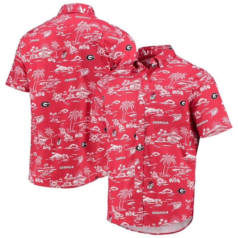 Georgia Bulldogs UGA Hawaiian Shirt Beach Lovers Gift