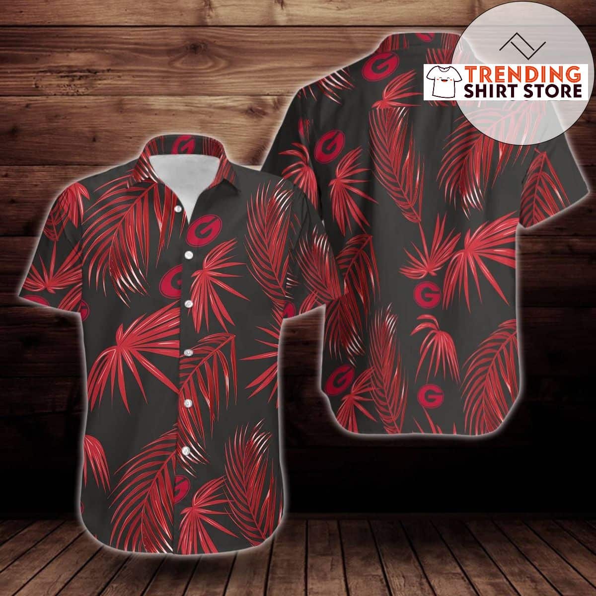 Georgia Bulldogs UGA Hawaiian Shirt Best Gift For Football Lovers