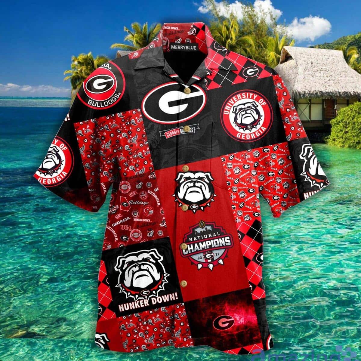 Georgia Bulldogs UGA Hawaiian Shirt Unique Gift For Football Lovers