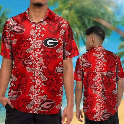 Georgia Bulldogs UGA Hawaiian Shirt For Beach Lovers