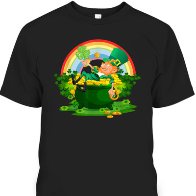 Funny Leprechaun Shamrock St. Patrick's Day T-Shirt