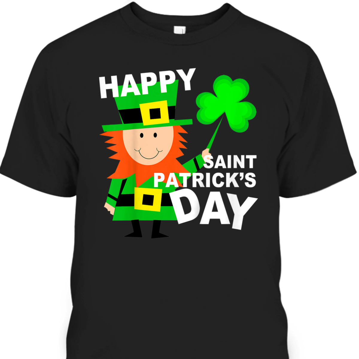 Kids Leprechaun Happy St. Patrick's Day T-Shirt