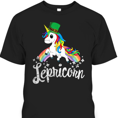 Cool Lepricorn Unicorn St Patrick's Day T-Shirt