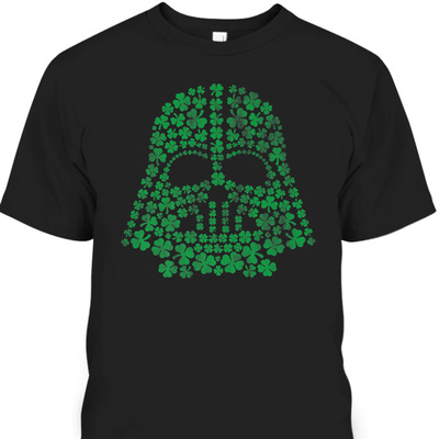 Star Wars Darth Vader Green Shamrocks St Patrick's Day T-Shirt
