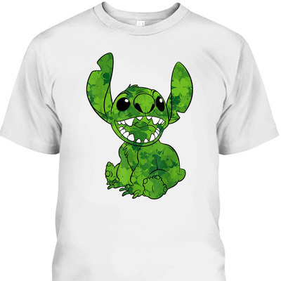 Disney Green Stitch St Patrick's Day T-Shirt