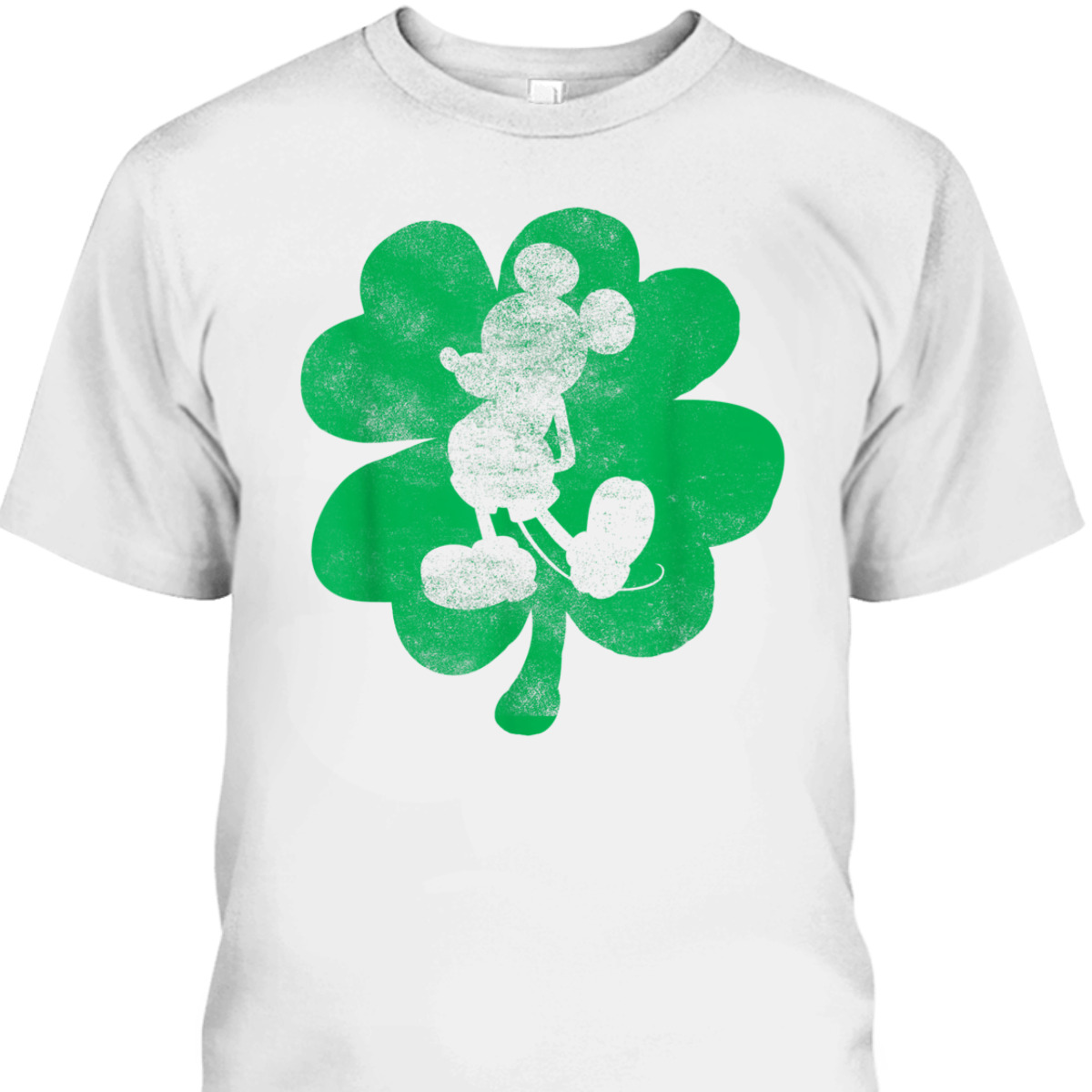 Disney Mickey Shamrock St Patrick's Day T-Shirt