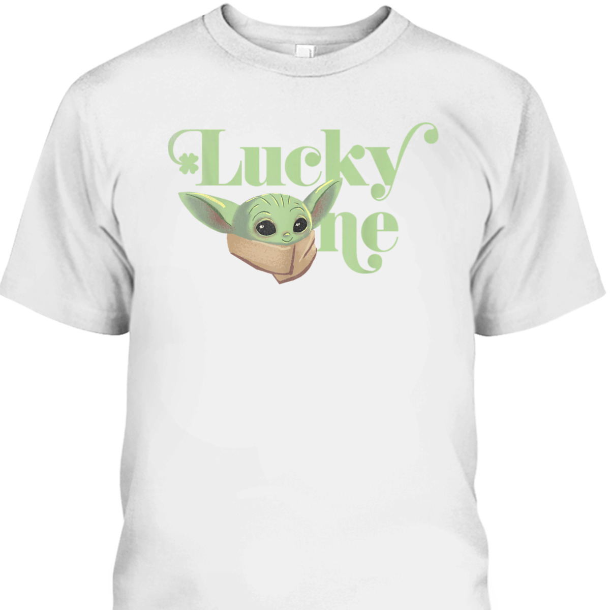 Baby Yoda Star Wars St Patrick’s Day The Mandalorian Lucky Me T-Shirt