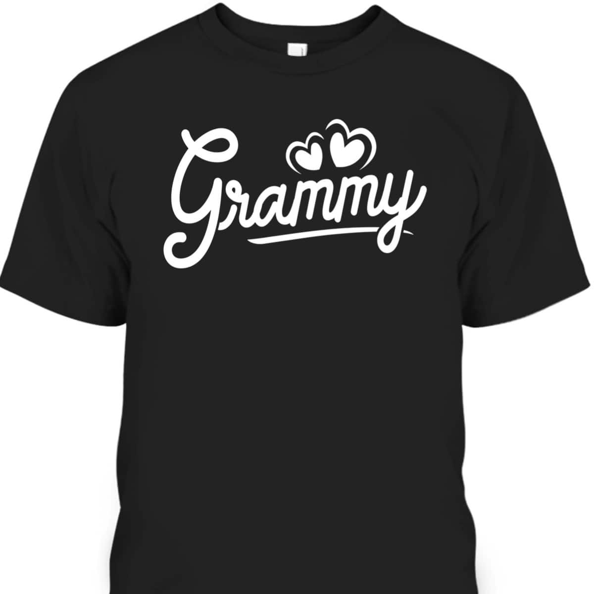 Cute Mother's Day T-Shirt Grammy Gift For Mom Grandma